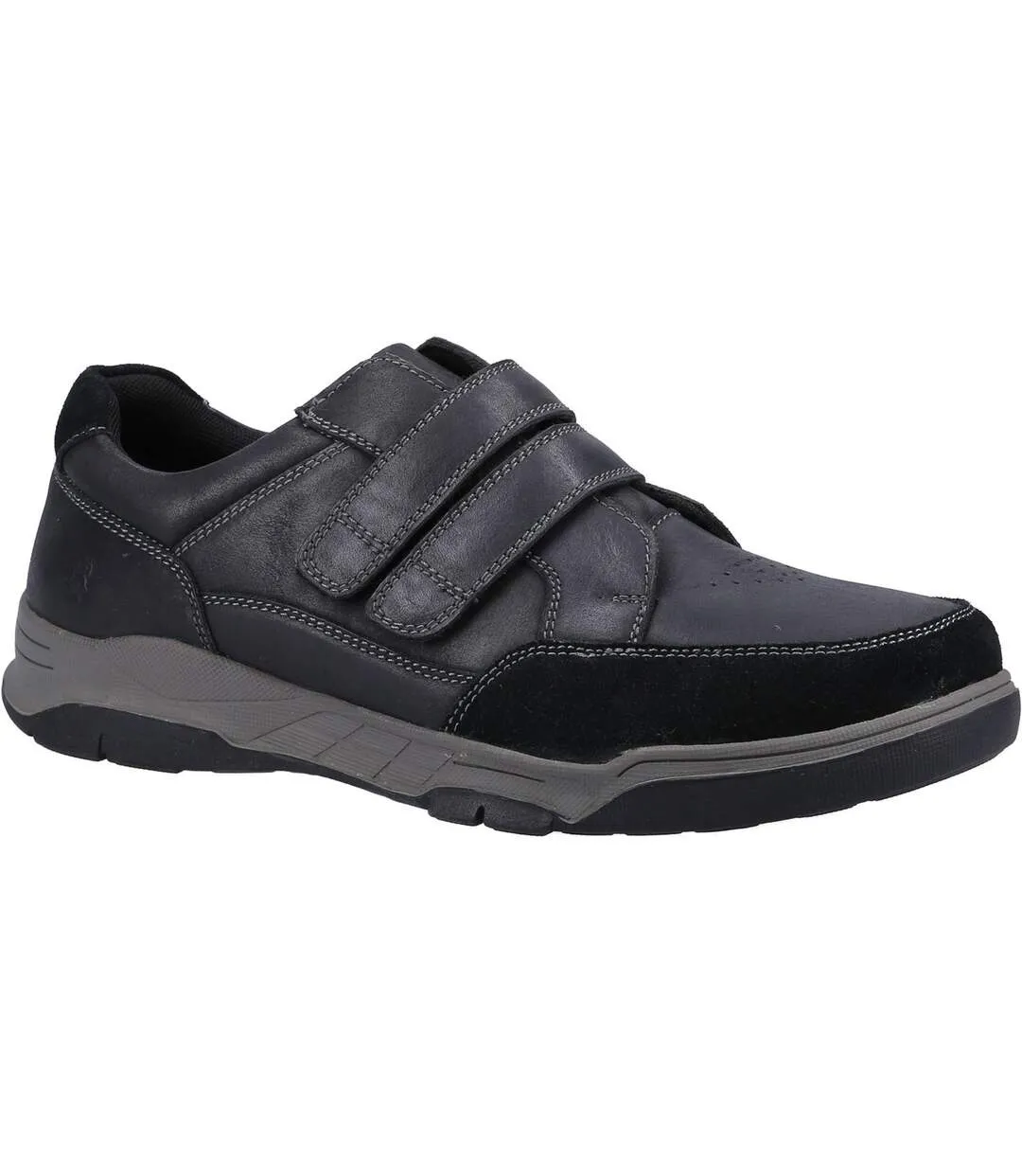Chaussures fabian homme noir Hush Puppies