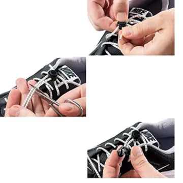 Lacets lastiques Autobloquants pour Chaussures
