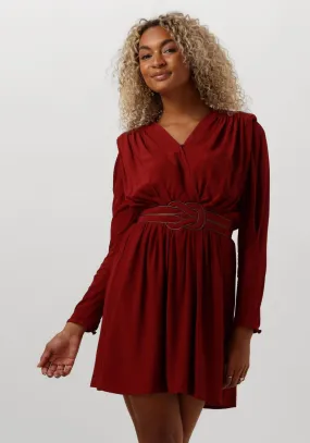 louizon mini robe gimmick bordeaux