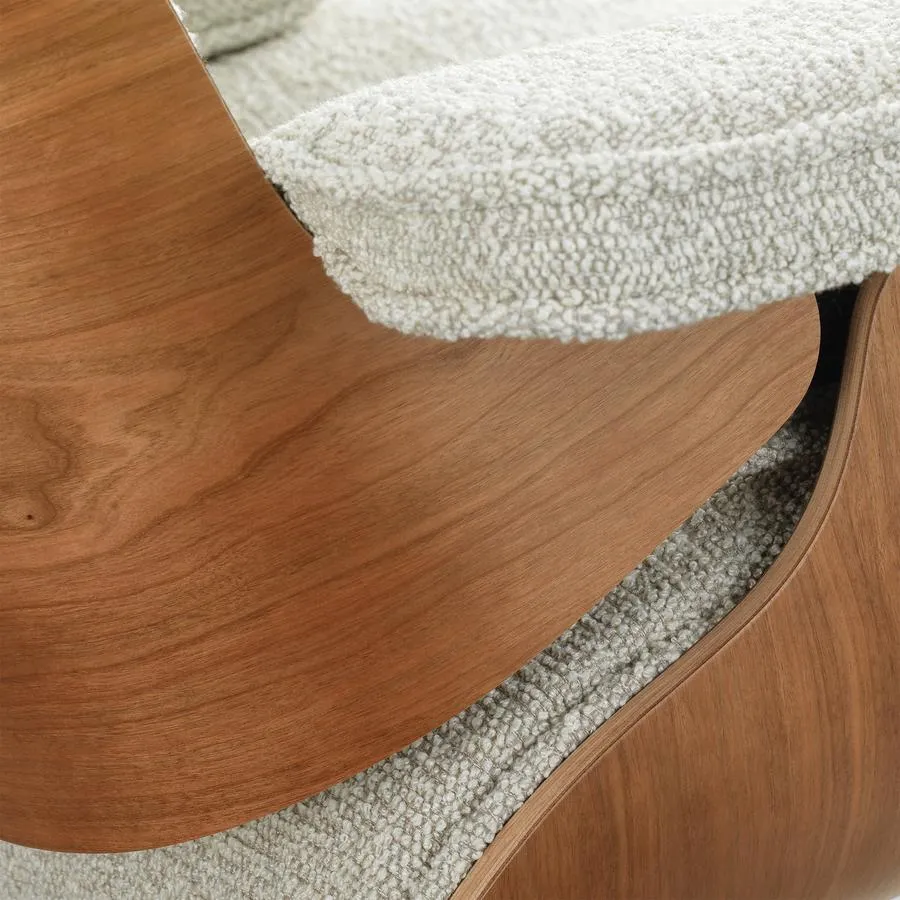Lounge Chair & Ottoman Nubia