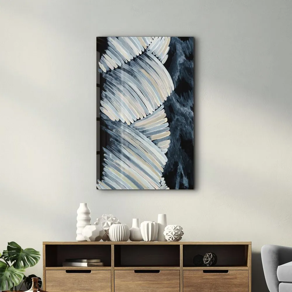Oil painting | glass wall art