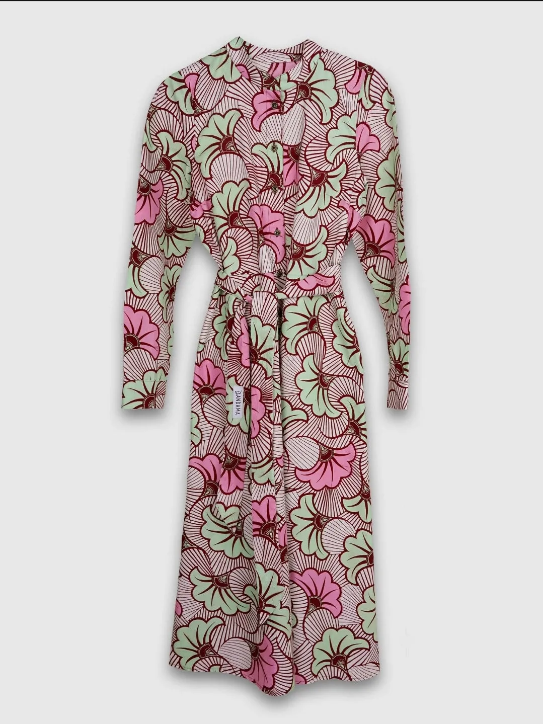 Robe chemise manches longues Daloa