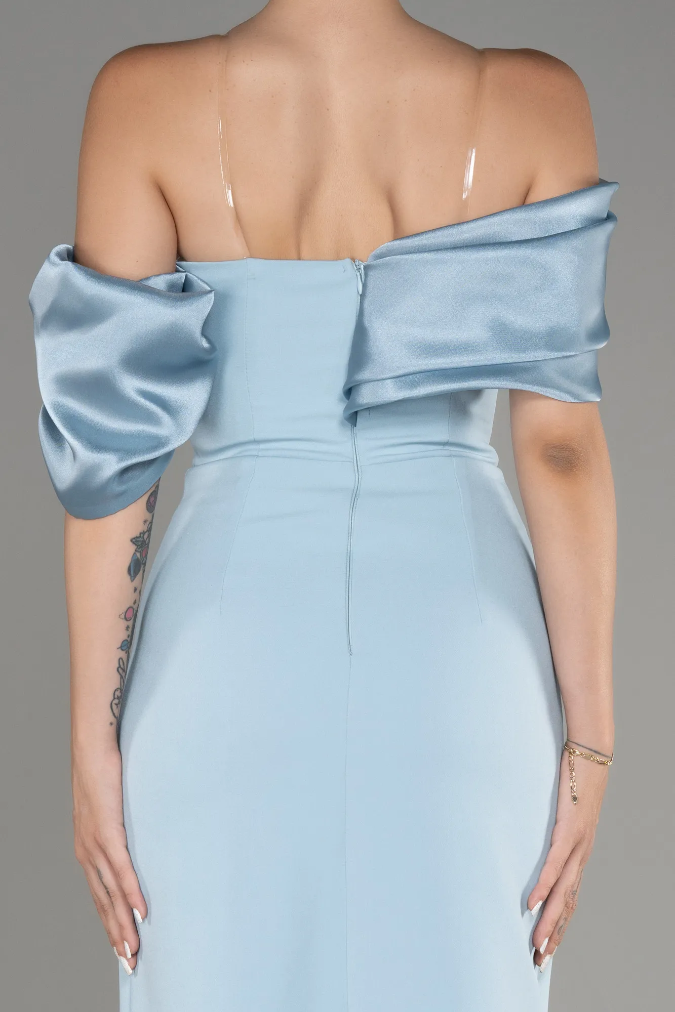 Robe de Soirée Longue Blanc ABU4024