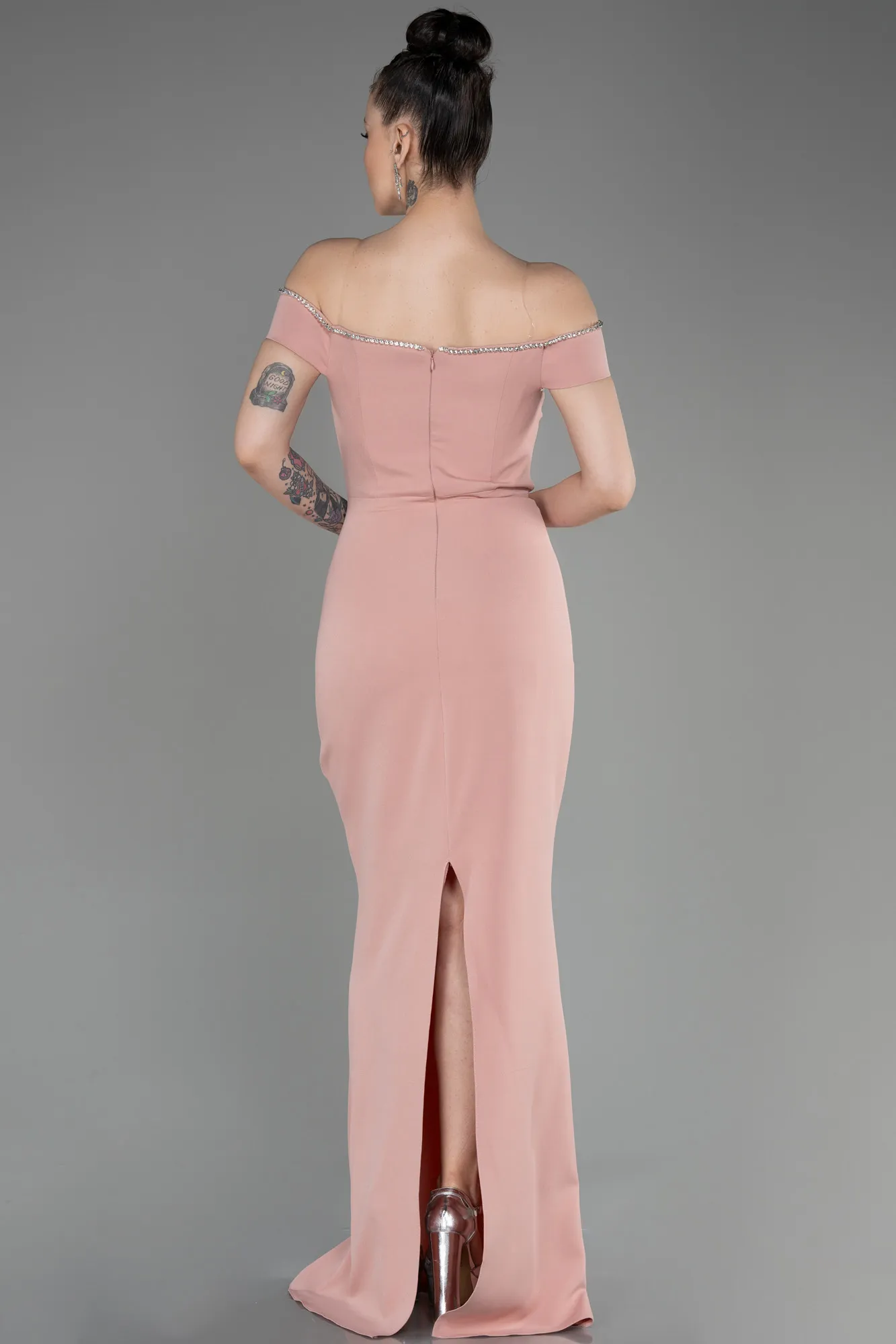 Robe de Soirée Longue Noir ABU3781