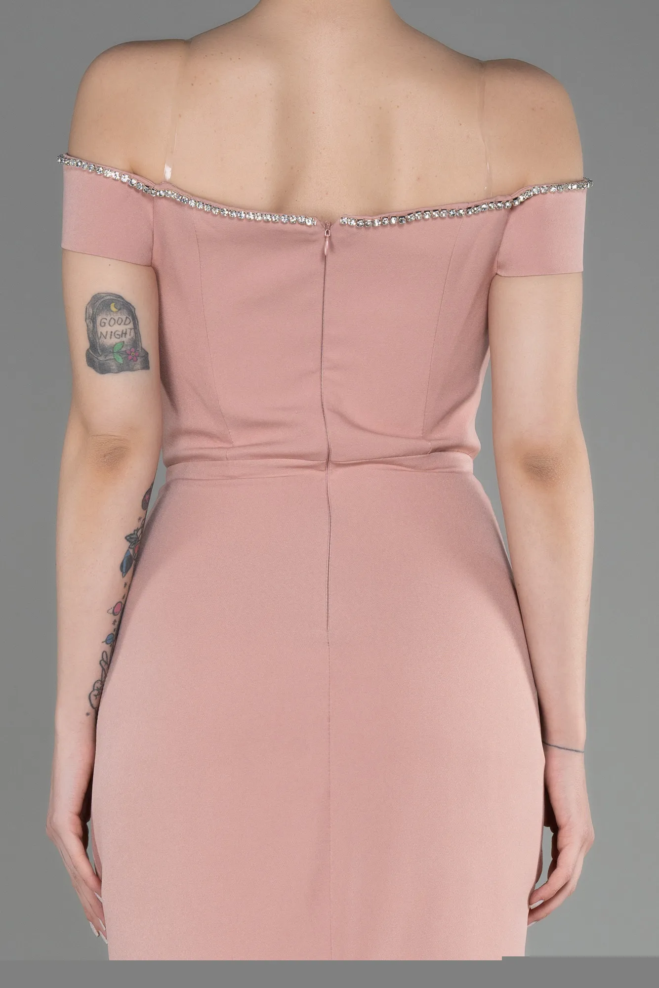 Robe de Soirée Longue Noir ABU3781
