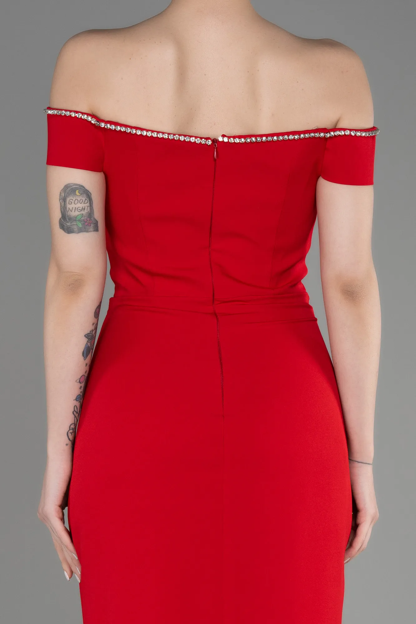 Robe de Soirée Longue Noir ABU3781