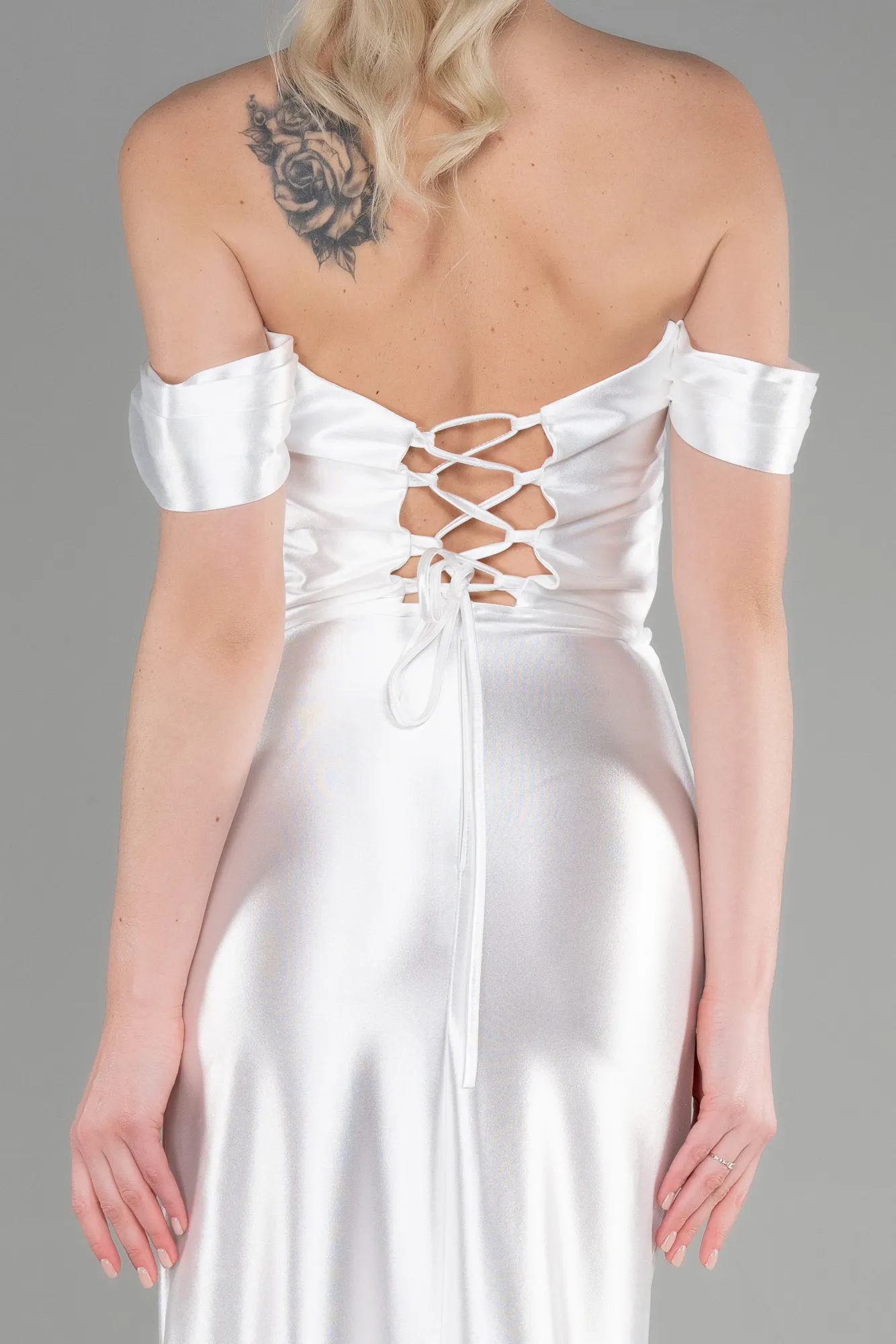 Robe de Soirée Longue Rouge ABU3611