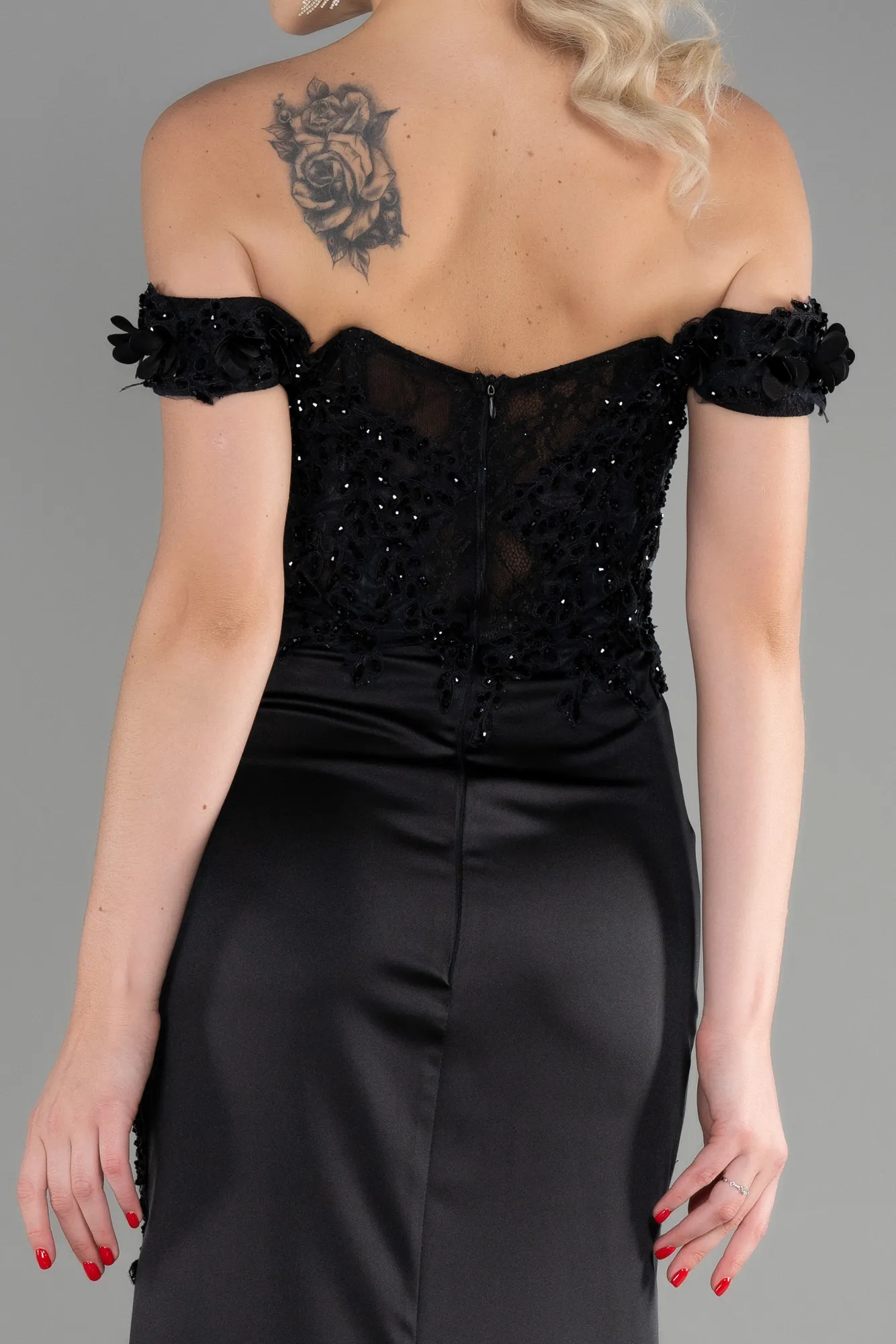 Robe de Soirée Longue Émeraude ABU3384