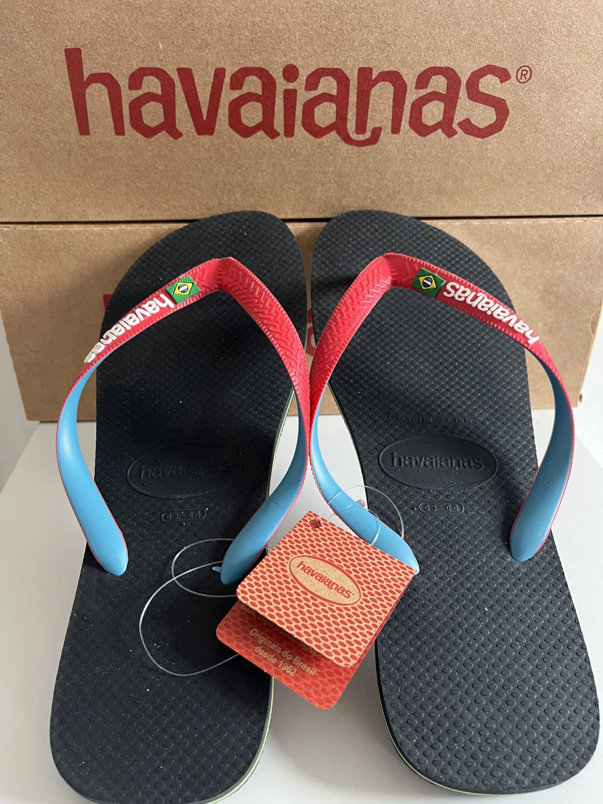 Tong Havaianas "BRASIL BLACK" 